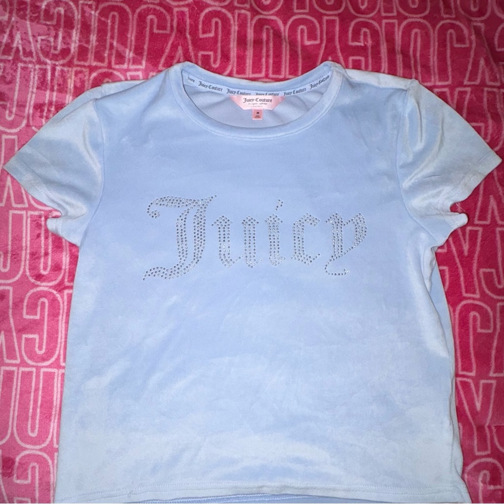 Juicy Couture Light Blue T-Shirt